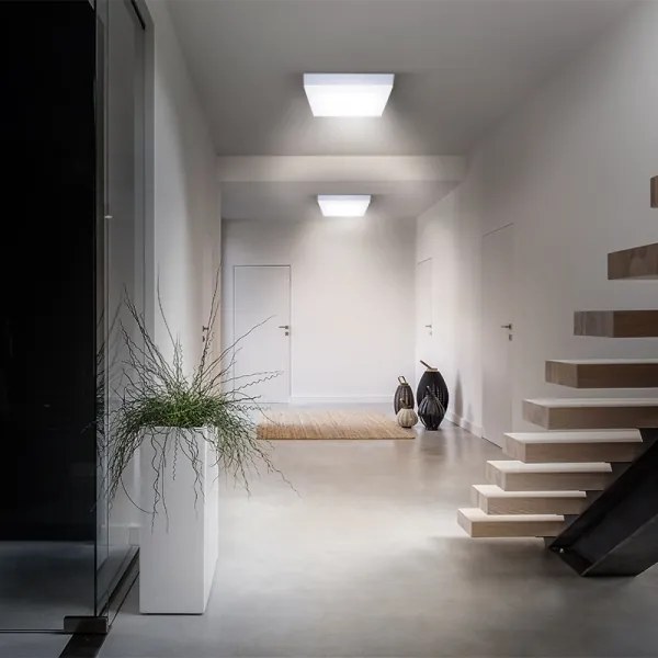 Solight WD173 - Plafoniera a LED LED/18W/230V 3000/4000/6000K 22x22 cm bianco