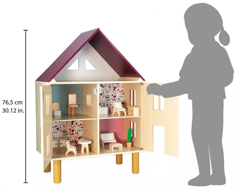 Casa delle bambole in legno - Twist