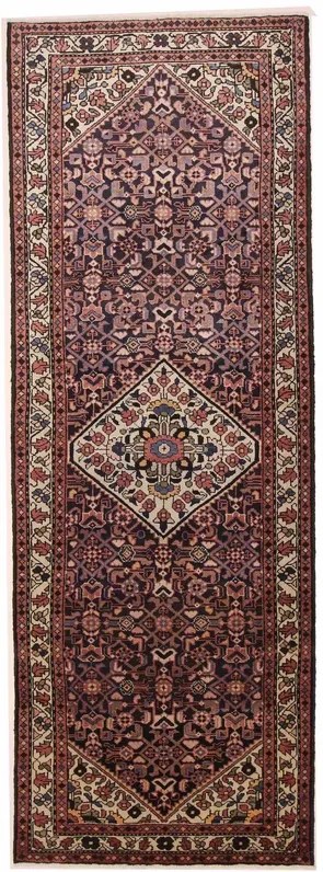 Hamedan Tappeto persiano 310x110 Blu (Iran) Annodato A Mano