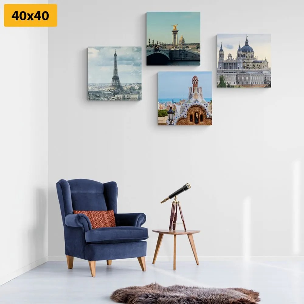 Set di quadri – Sogno del viaggiatore