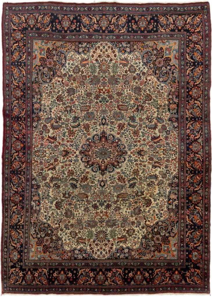 Bidjar Tappeto 380x280 (Iran) Annodato A Mano