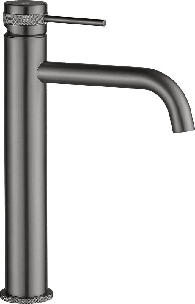 Rubinetto da lavabo Rea Lungo Grip Gun Grey high