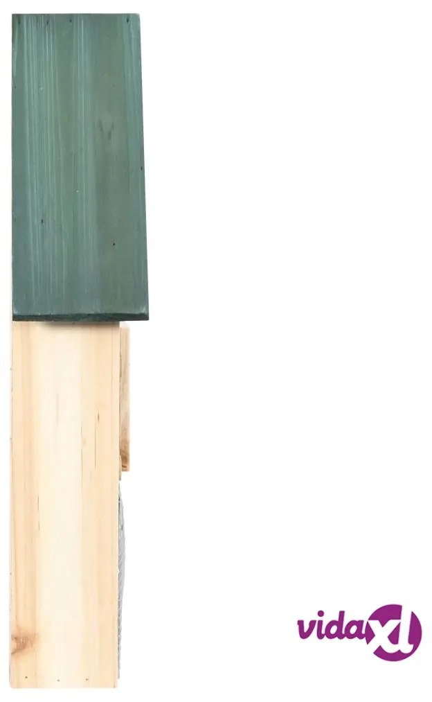 vidaXL Casetta per Insetti 31x10x48 cm in Legno di Abete