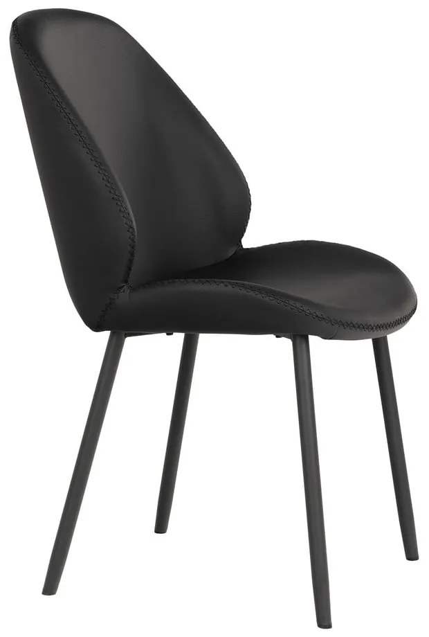 Sedie da pranzo nere in un set di 2 Monte Carlo - House Nordic