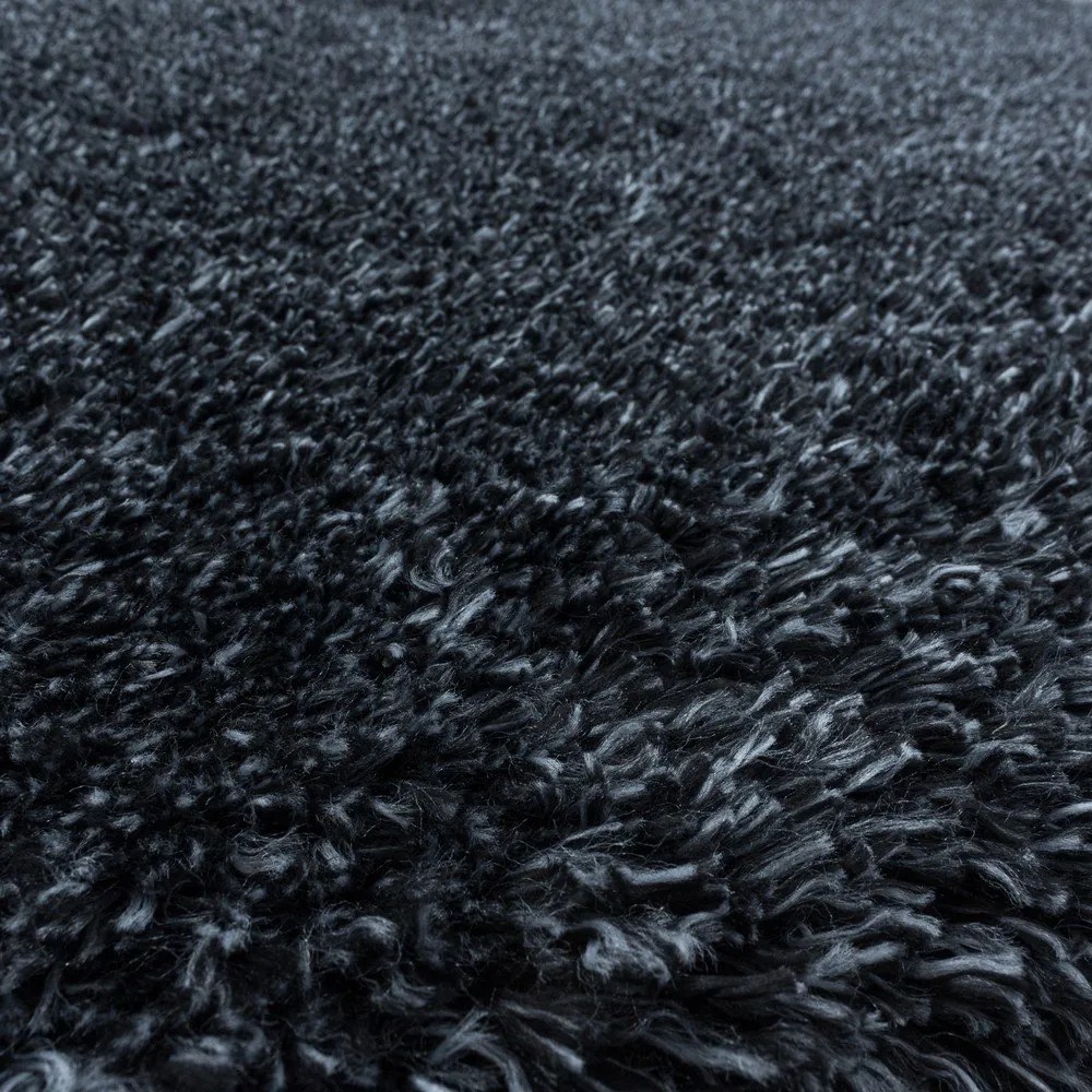 Tappeto color antracite 60x110 cm Fluffy – Ayyildiz Carpets