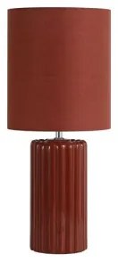 Searchlight EU22353OR - Lampada da tavolo GROOVE 1xE14/60W/230V bordeaux