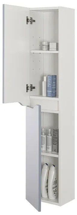 Colonna bagno sospesa 30x150 cm azzurro polvere Minori/Maiori