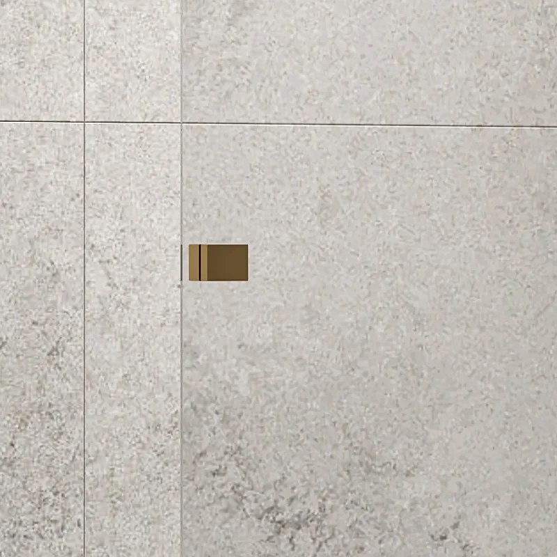 Box doccia walk in scorrevole 170 cm finitura oro | KNM4000W-G - KAMALU