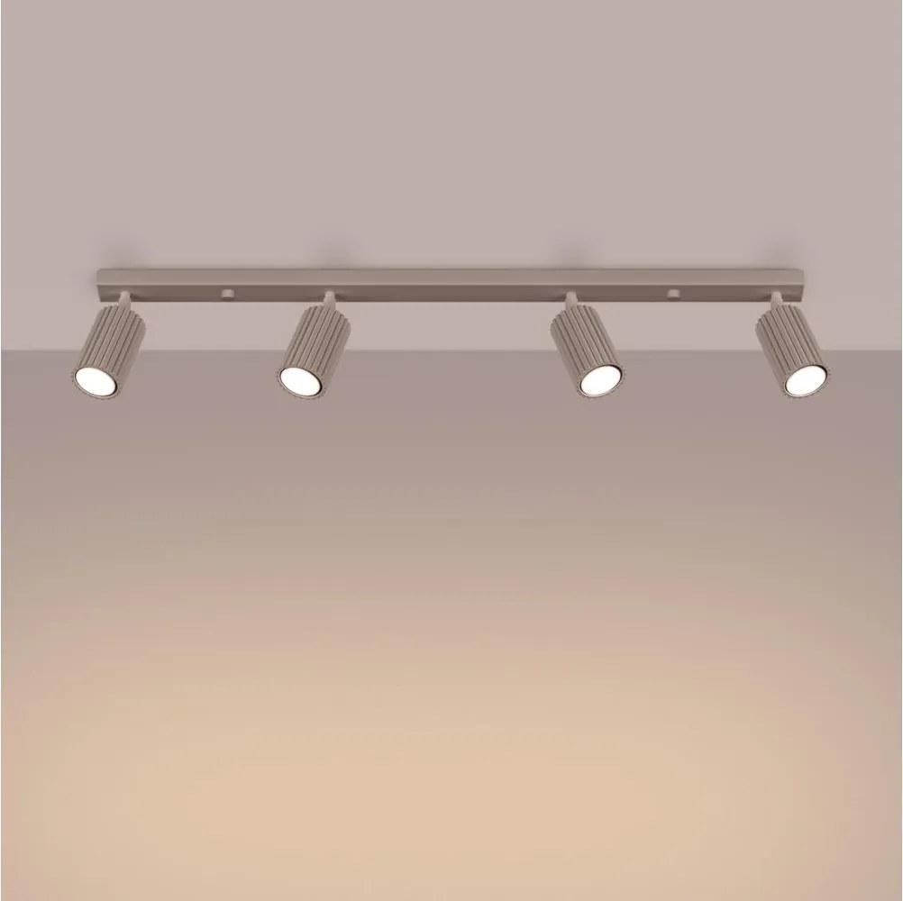 Brilagi - Faretto LED CRESTO 4xGU10/10W/230V taupe