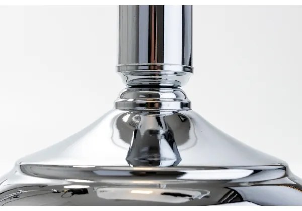 Brilagi - Lampada da tavolo BANK OFFICE 1xE27/60W/230V cromo lucido/bianco