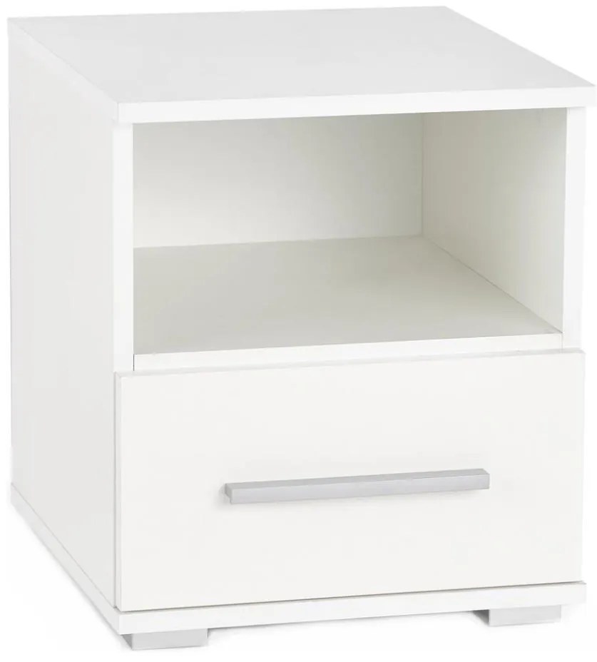 Comodino LIMA 44x40 cm bianco
