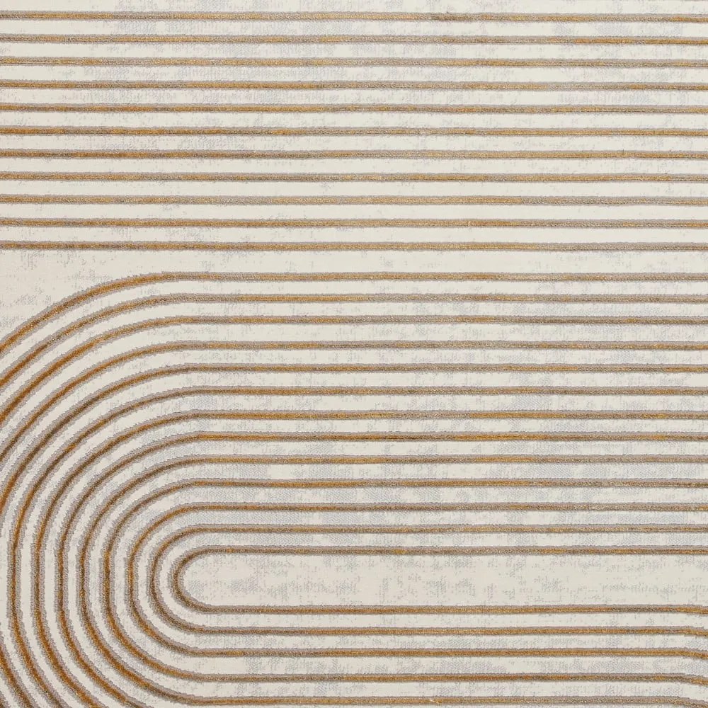 Tappeto grigio/oro 220x160 cm Apollo - Think Rugs