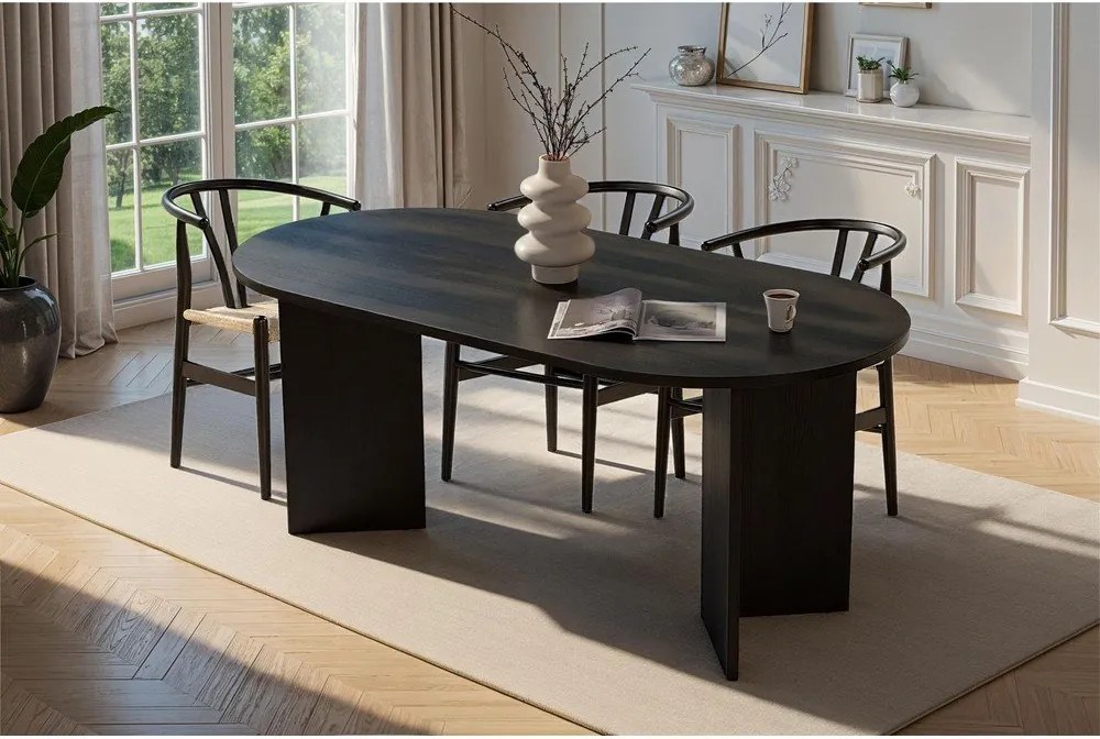 Tavolo da pranzo opaco 89,5x180 cm Sablin – Kalune Design
