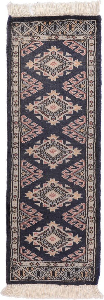 Bokhara Tappeto 90x30 (Pakistan) Annodato A Mano
