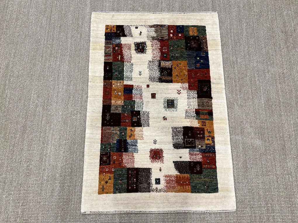 Loribaft Tappeto persiano 80 x 120 Beige (Iran) Annodato A Mano