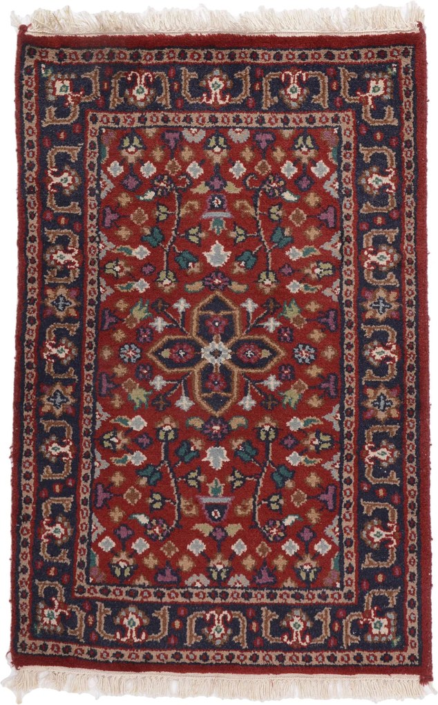 Persian Tappeto orientale 90 x 60 (Indian) Annodato A Mano