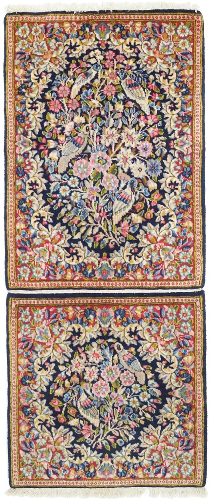 Kerman Tappeto persiano 130 x 50 (Iran) Annodato A Mano
