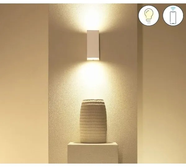 WiZ - Applique LED RGBW Dimmerabile UP&DOWN 2xGU10/4,7W/230V bianco Wi-Fi