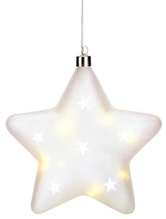 Markslöjd 704489 - Decorazione natalizia LED LISETTE 10xLED/0,3W/3xAA stella