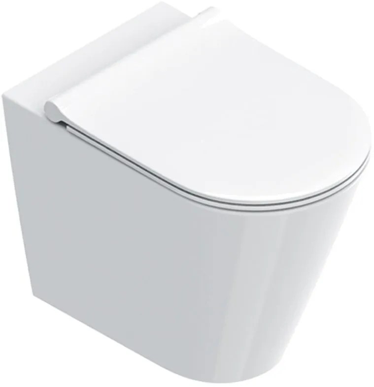 Catalano Zero vaso wc a terra senza brida bianco lucida 0114550001