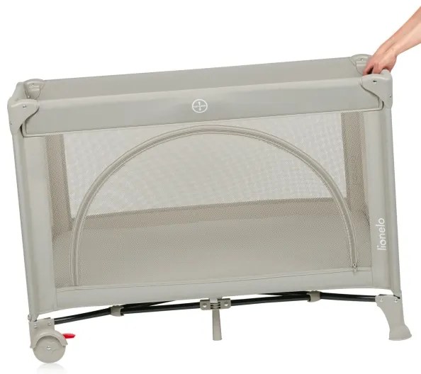 Lionelo - Lettino da viaggio LAURA Beige Sabbia