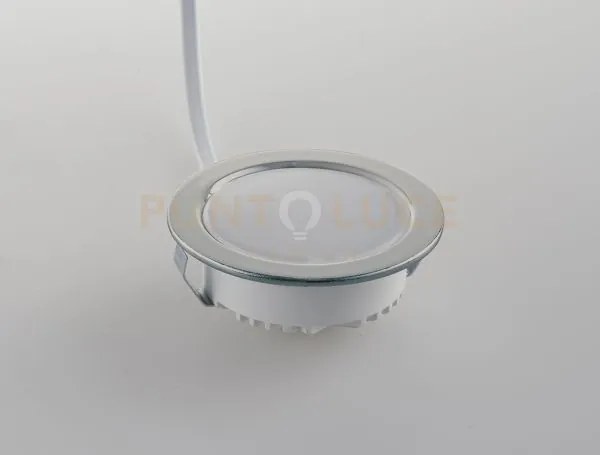 Faretto sottopensile incasso led nemo silver 3,5w 277lm 4000k ip44 ...