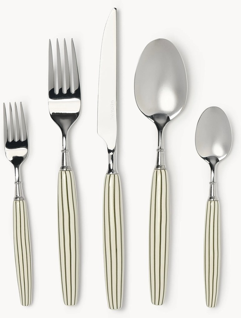 Set di posate lucide Boris, varie misure