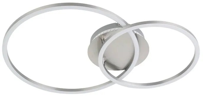 Plafoniera LED Palmaves 3, argento55 cm dimmerabile EGLO