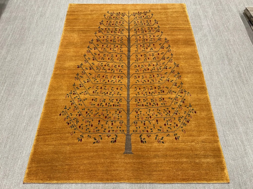 Gashguli Tappeto 290x210 Giallo (Iran) Annodato A Mano