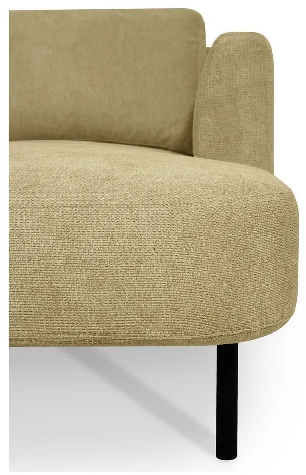 Divano angolare giallo ocra (angolo sinistro/"U") Hero - Scandic