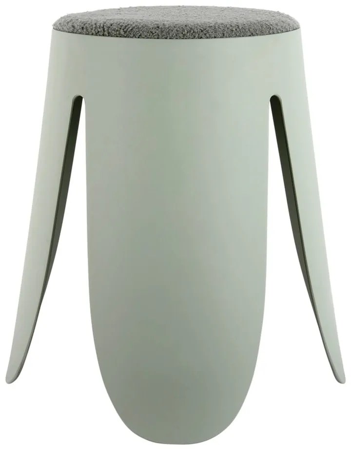 Sgabello in plastica verde chiaro Savor - Leitmotiv