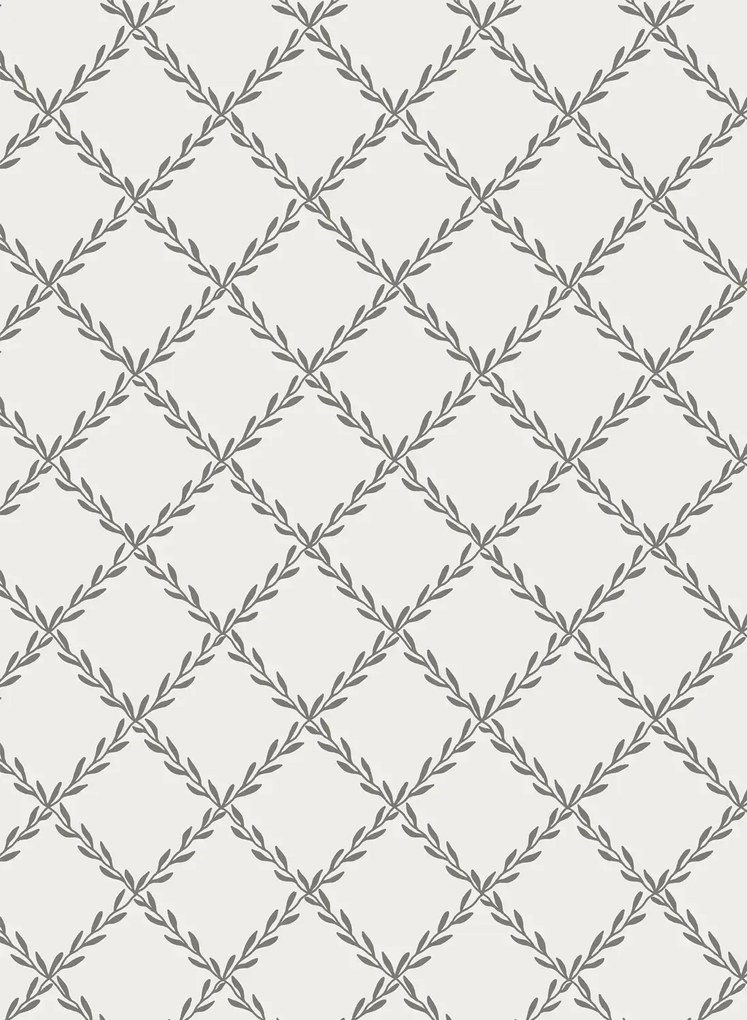 Sandberg Tapete Trellis - Graphite