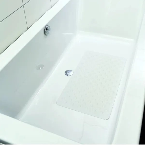 Vitility - Tappetino antiscivolo per doccia 40x70 cm bianco