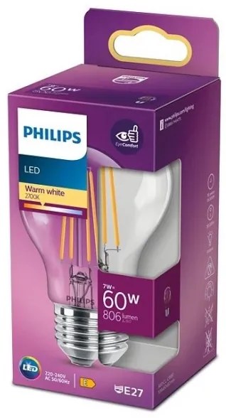 LED Lampadina VINTAGE Philips A60 E27/7W/230V 2700K