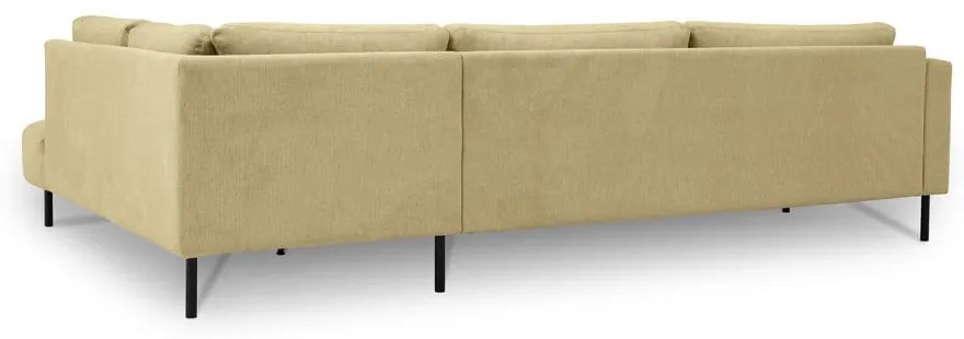 Divano angolare giallo ocra (angolo destro) Hero - Scandic