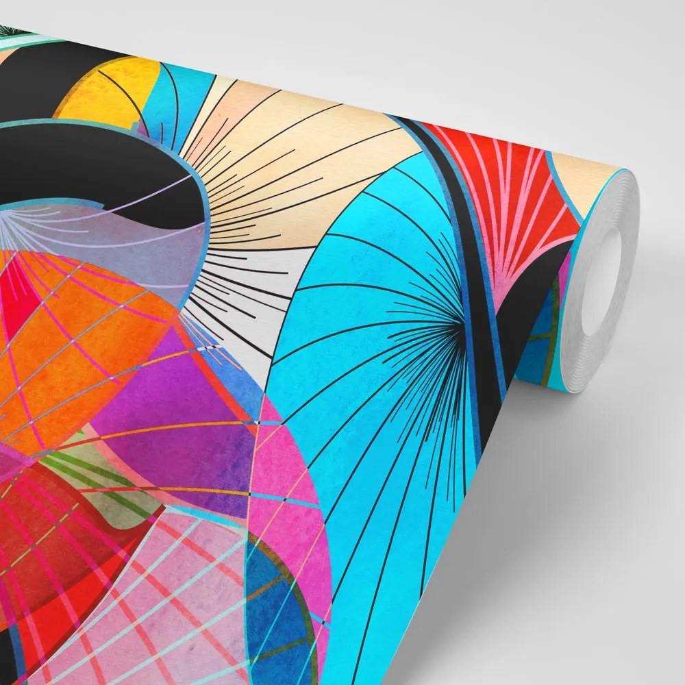 Carta da parati – Astrazione multicolore
