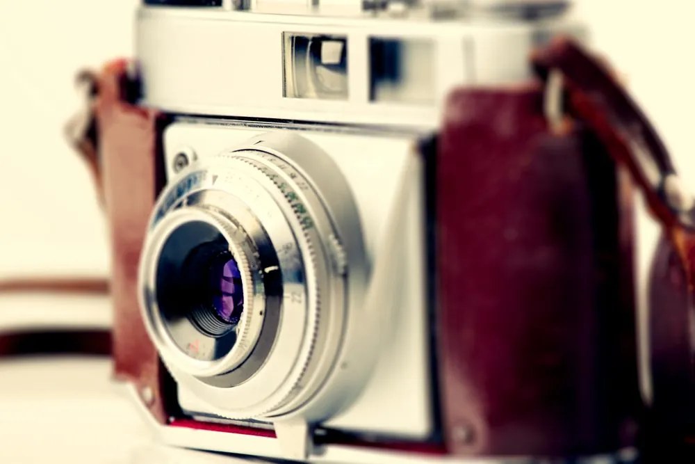Stampa su tela – Fotocamera retrò elegante