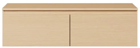 Mobile TV Sospeso 100 cm 2 Ante A Ribalta Rovere Lindberg Lume
