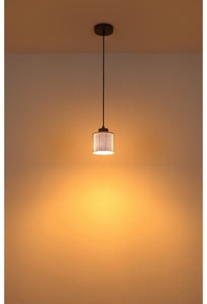 Globo 16056H - Lampadario a sospensione con filo FELICIA 1xE27/60W/230V diametro 14 cm