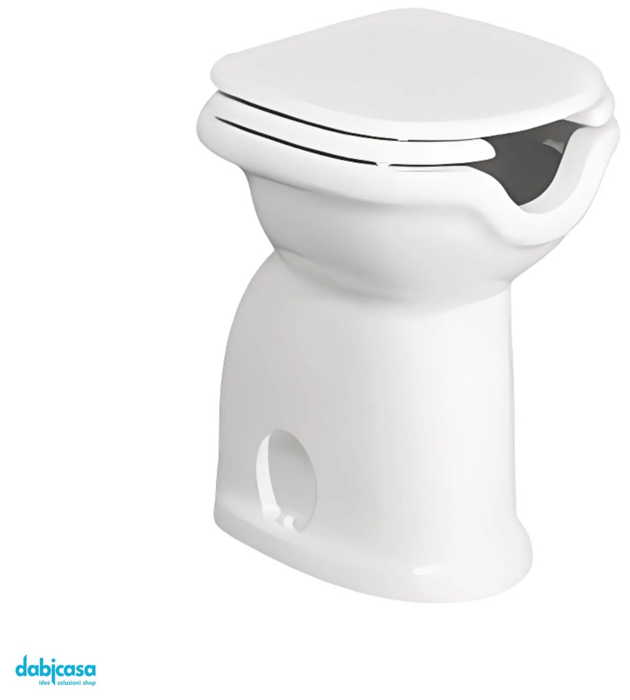 Azzurra Ceramica "Vaso/Bidet Accessibile" C/Apertura Frontale e Scarico a Terra