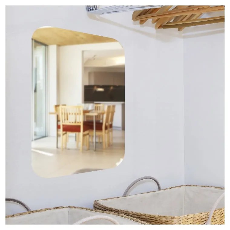 Adesivo a specchio Rettangolo, 42 x 27 cm - Ambiance