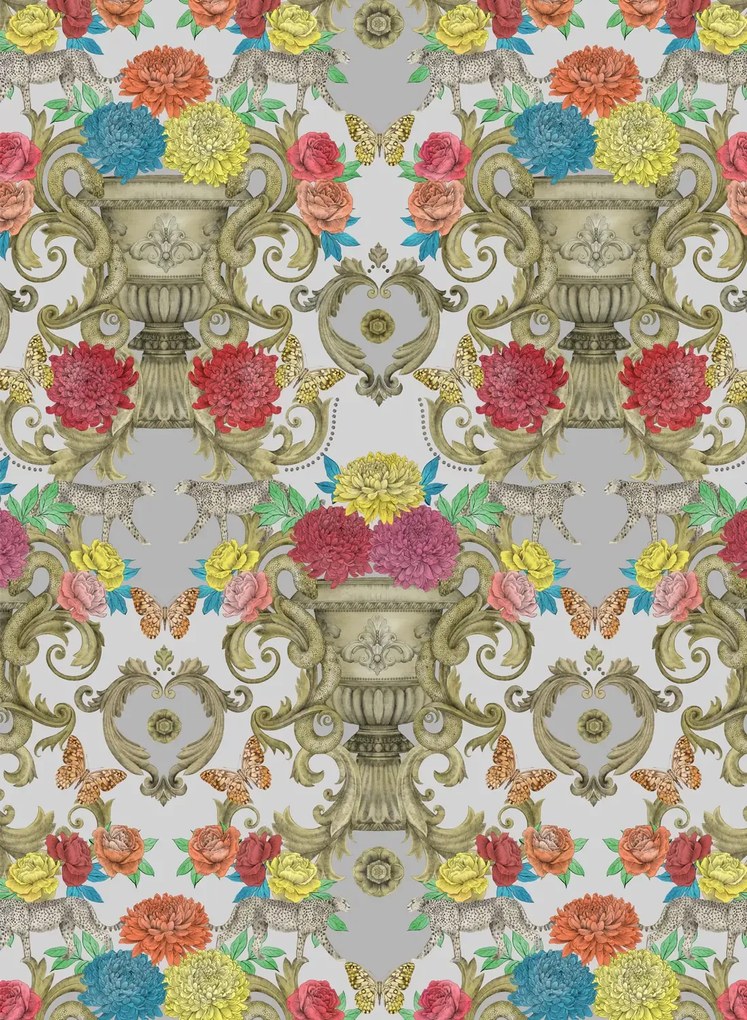 Matthew Williamson Carta da parati Chateau - Silver