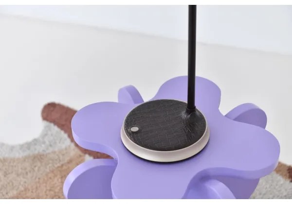 Immax 08972L - Lampada da tavolo LED dimmerabile FINCH LED/9W/12/230V grigio/cromo