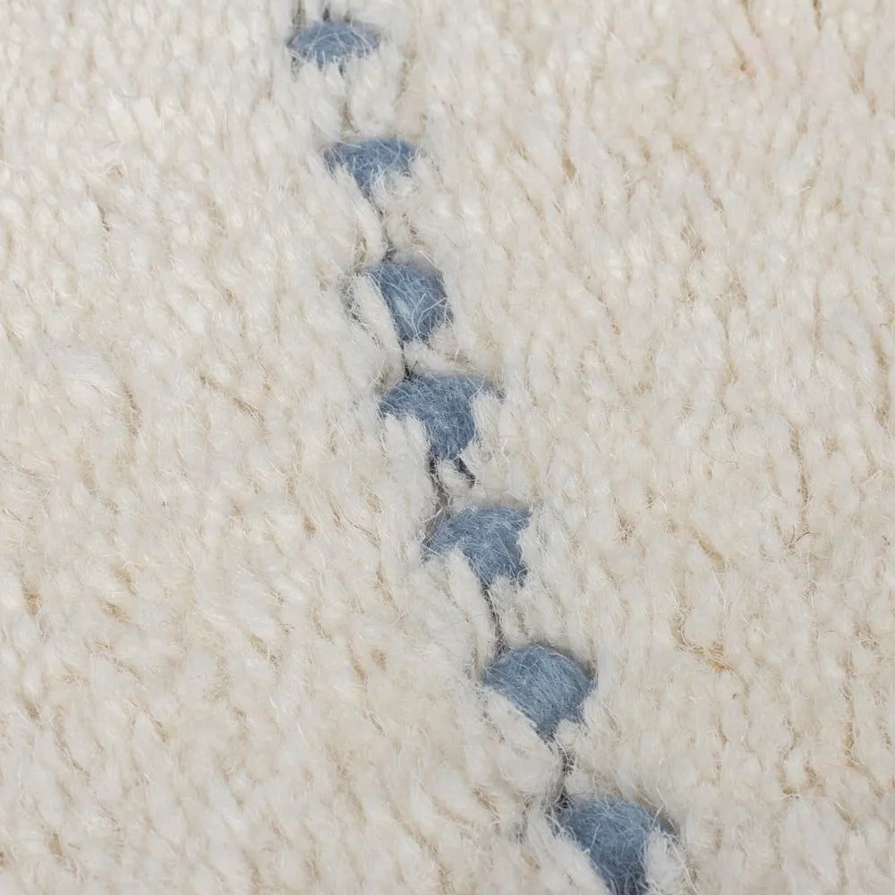 Tappeto in lana tessuto a mano color crema 200x290 cm Dottie Geometric - Flair Rugs