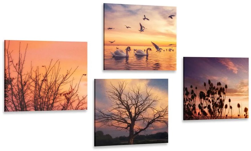Set di quadri – Natura affascinante