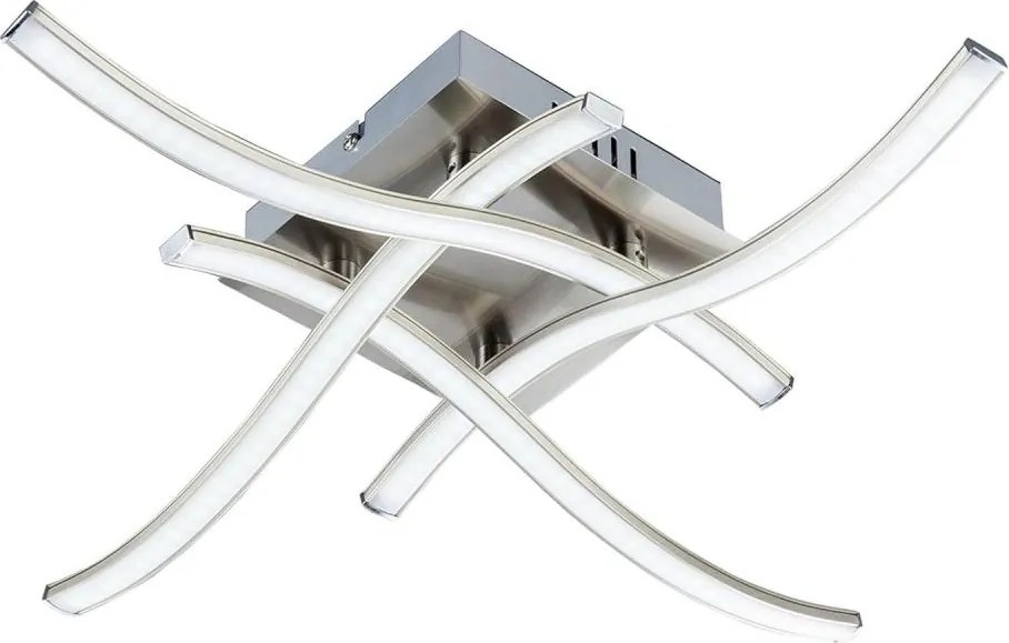 Plafoniera LED 4xLED/2,6W/230V 3000K, cromo opaco