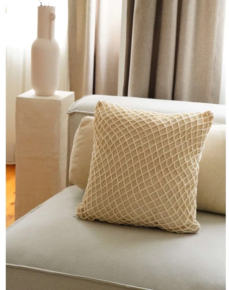 Federa decorativa in cotone 43x43 cm Net – Mioli Decor