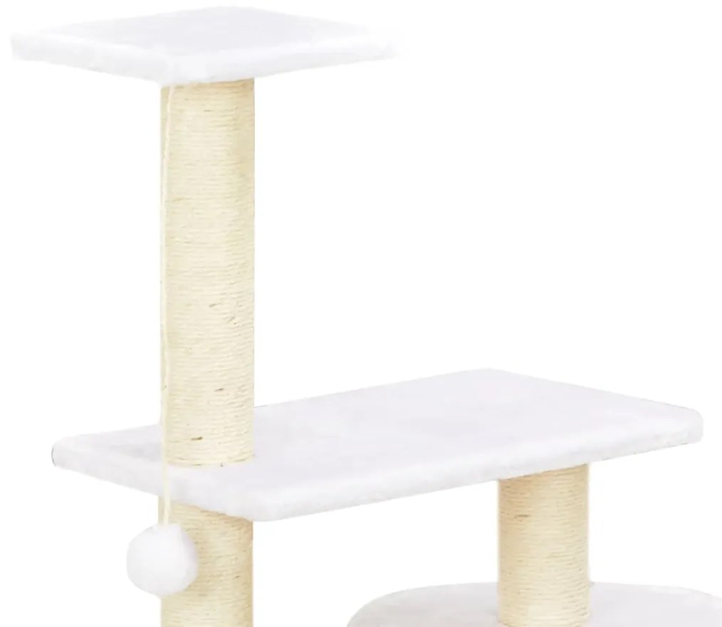 Albero per gatti con tiragraffi in sisal seagrass