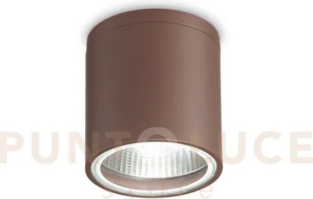 Gun faretto da esterno ip55 1 luce attacco gu10 coffee