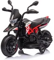 Moto Elettrica per Bambini 6V Aprilia Dorsoduro Small Nera